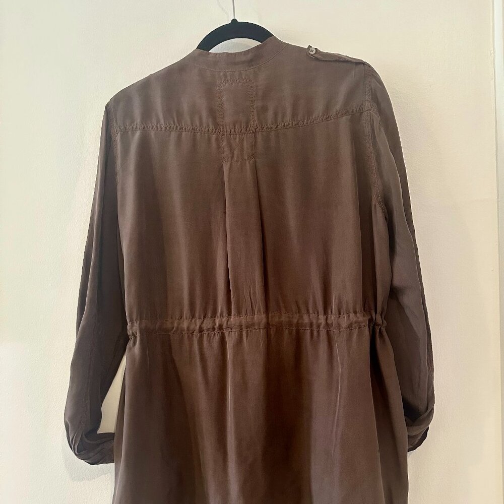 Johnny Was Pete & Greta  Silk Long Sleeve Dress.